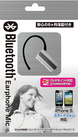 Bluetooth カナル型ワイヤレスイヤホンマイク 株式会社エアージェイ プロダクト