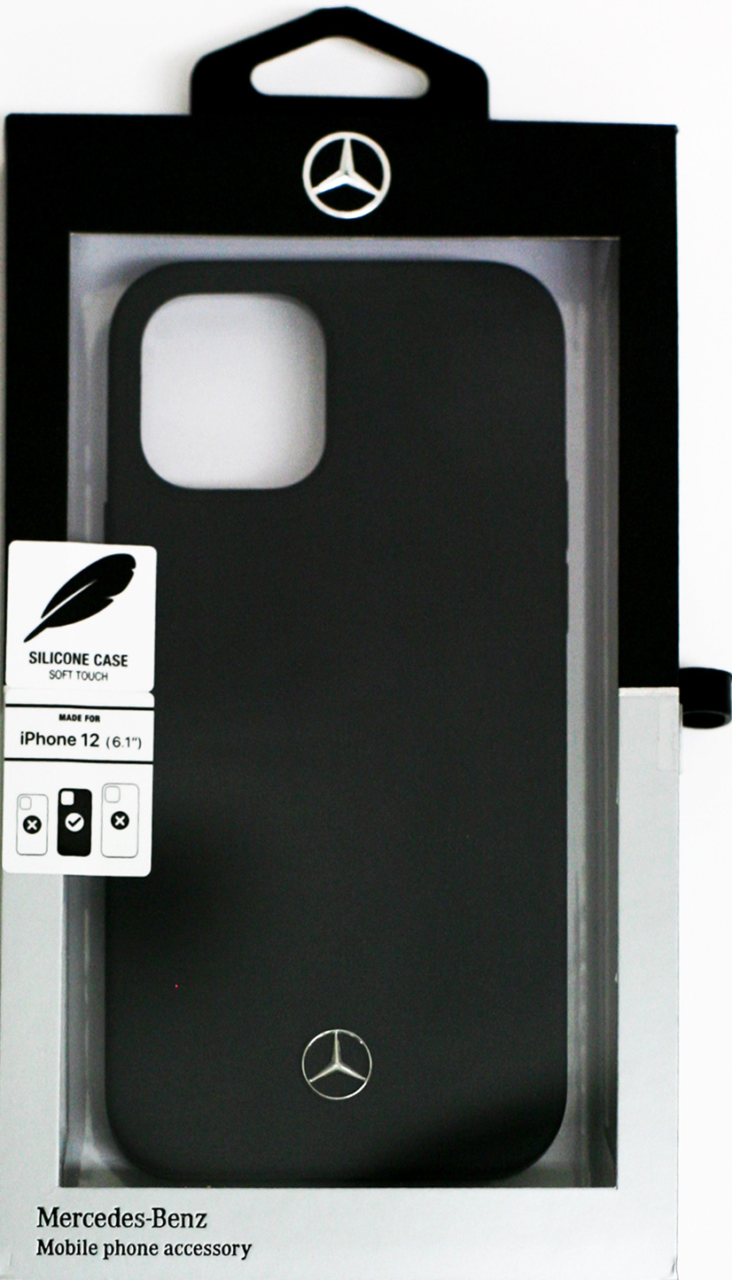 メルセデス ベンツ Iphone12 12 Pro兼用 シリコン マイクロファイバー 背面ケース 株式会社エアージェイ プロダクト