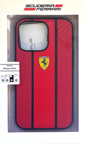 フェラーリ iPhone13 Pro用 PUカーボン 背面ケース | 株式会社エアー