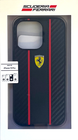 フェラーリ iPhone13 Pro用 PUカーボン 背面ケース | 株式会社エアー